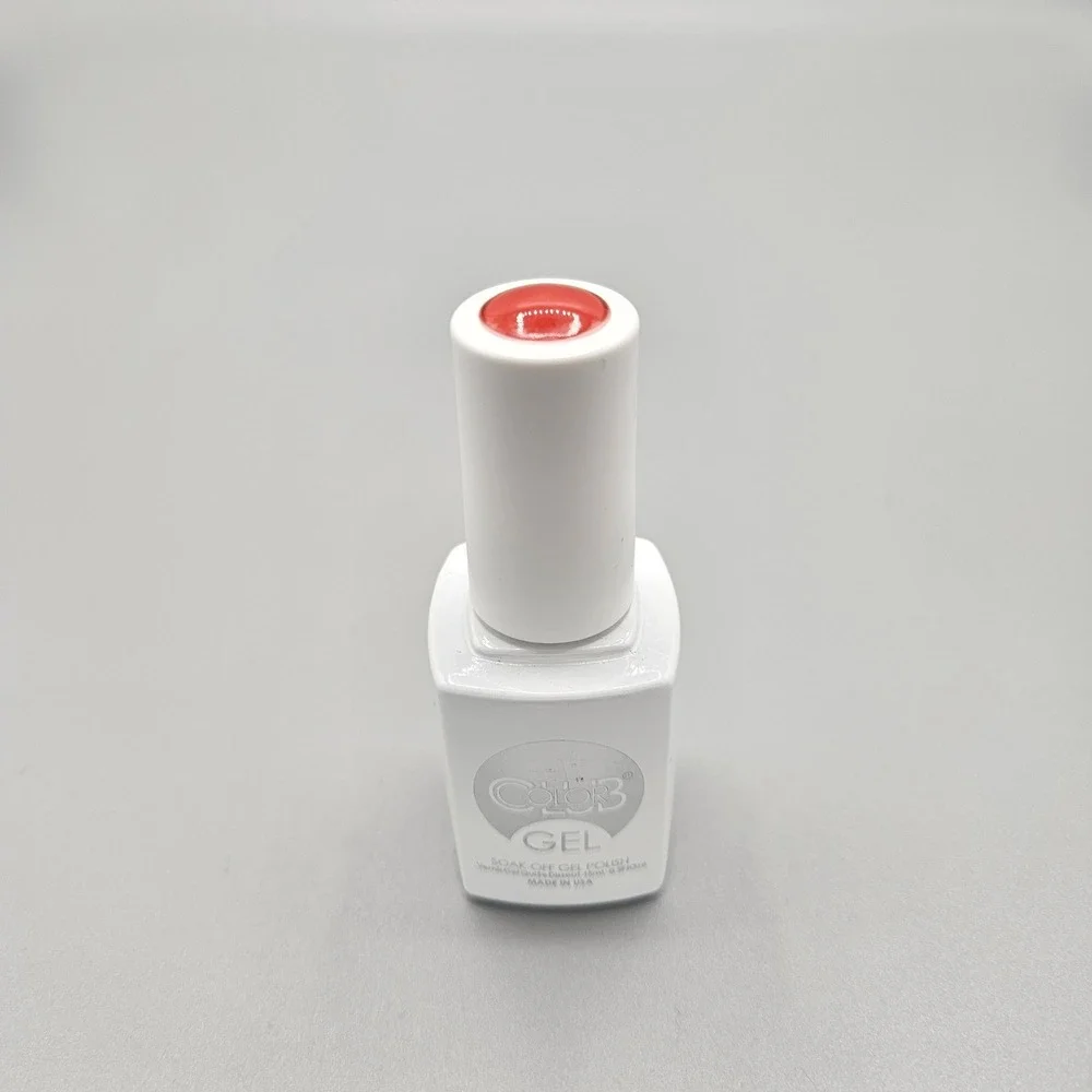 Color Club‎ Gel Boardwalk Bros GEL1323 Red Coral Soak Off Gel Polish 15mL 0.5oz